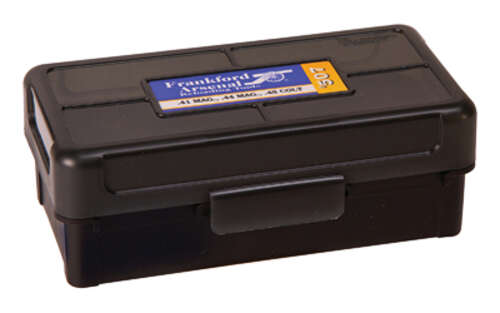 Misc. Accessories Frankford Arsenal Hinge Top Ammo Box FRANKFORD AMMO BOX 44SP/44MAG 50RD • Model: Hinge-Top Ammo Box